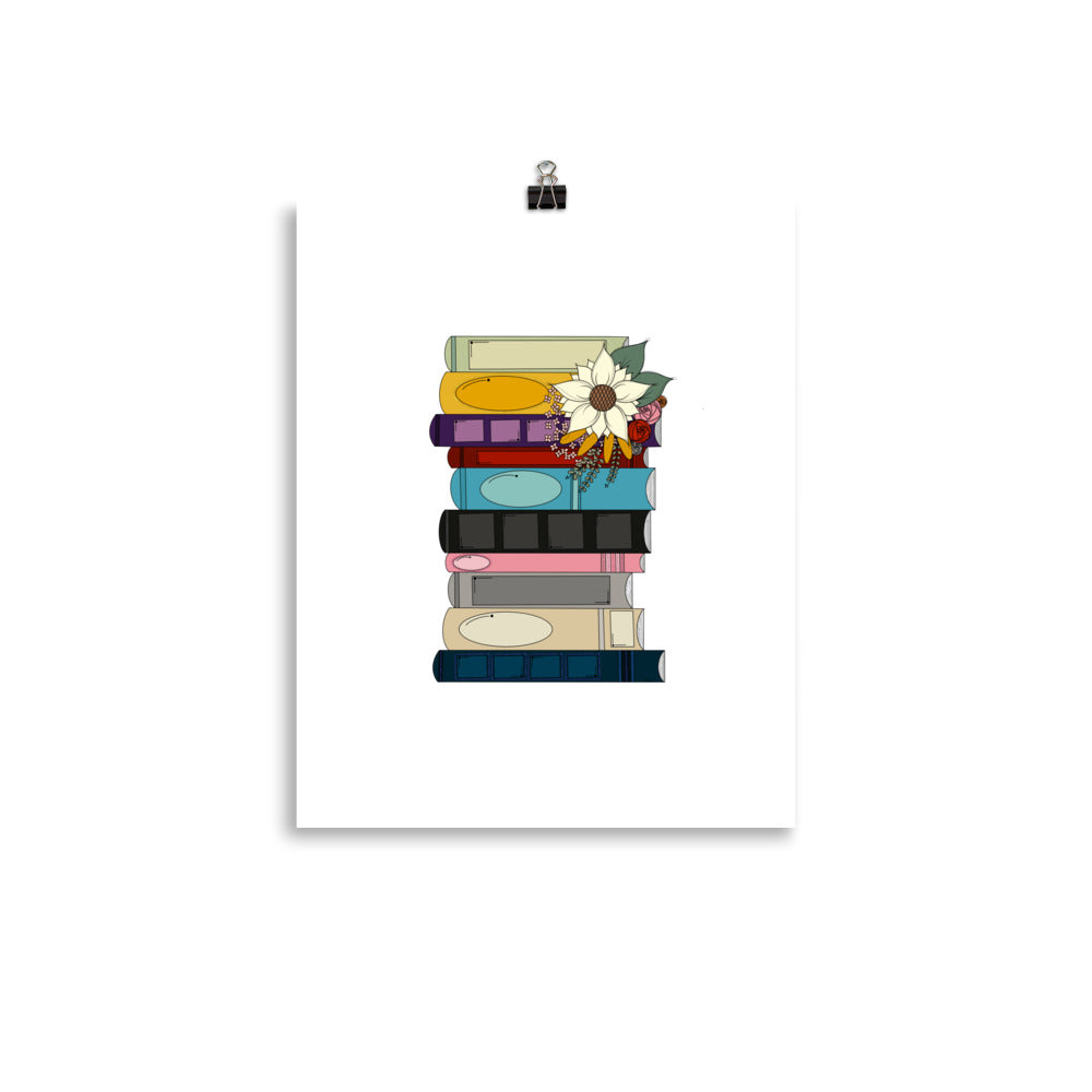 book stack era{s} poster