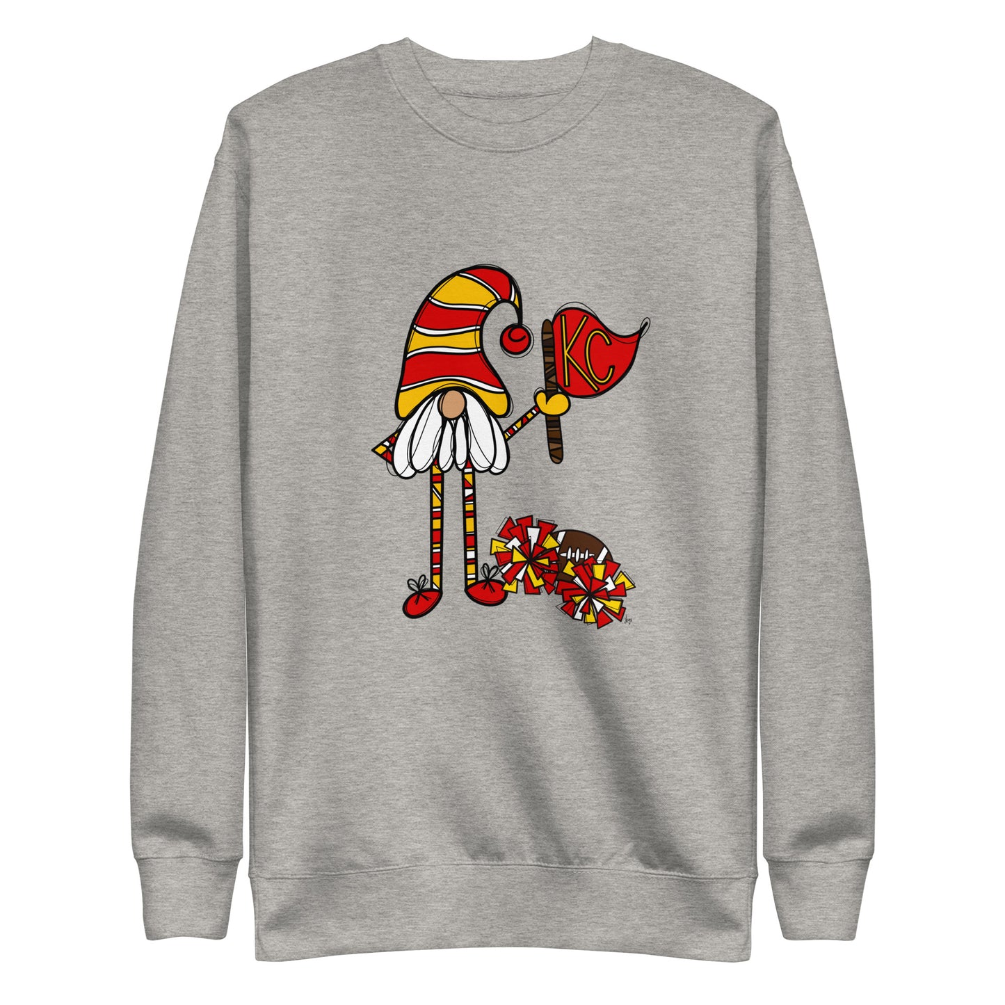 kc moe loves football sweatshirt
