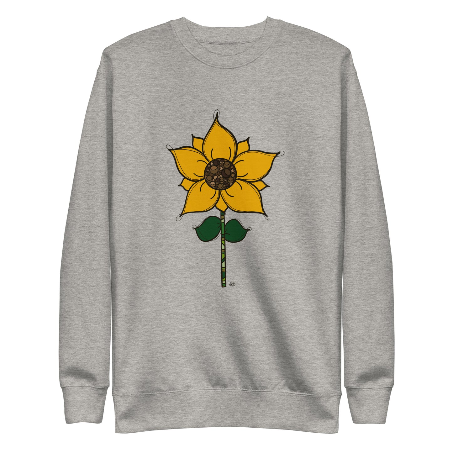 sunflower stem sweatshirt
