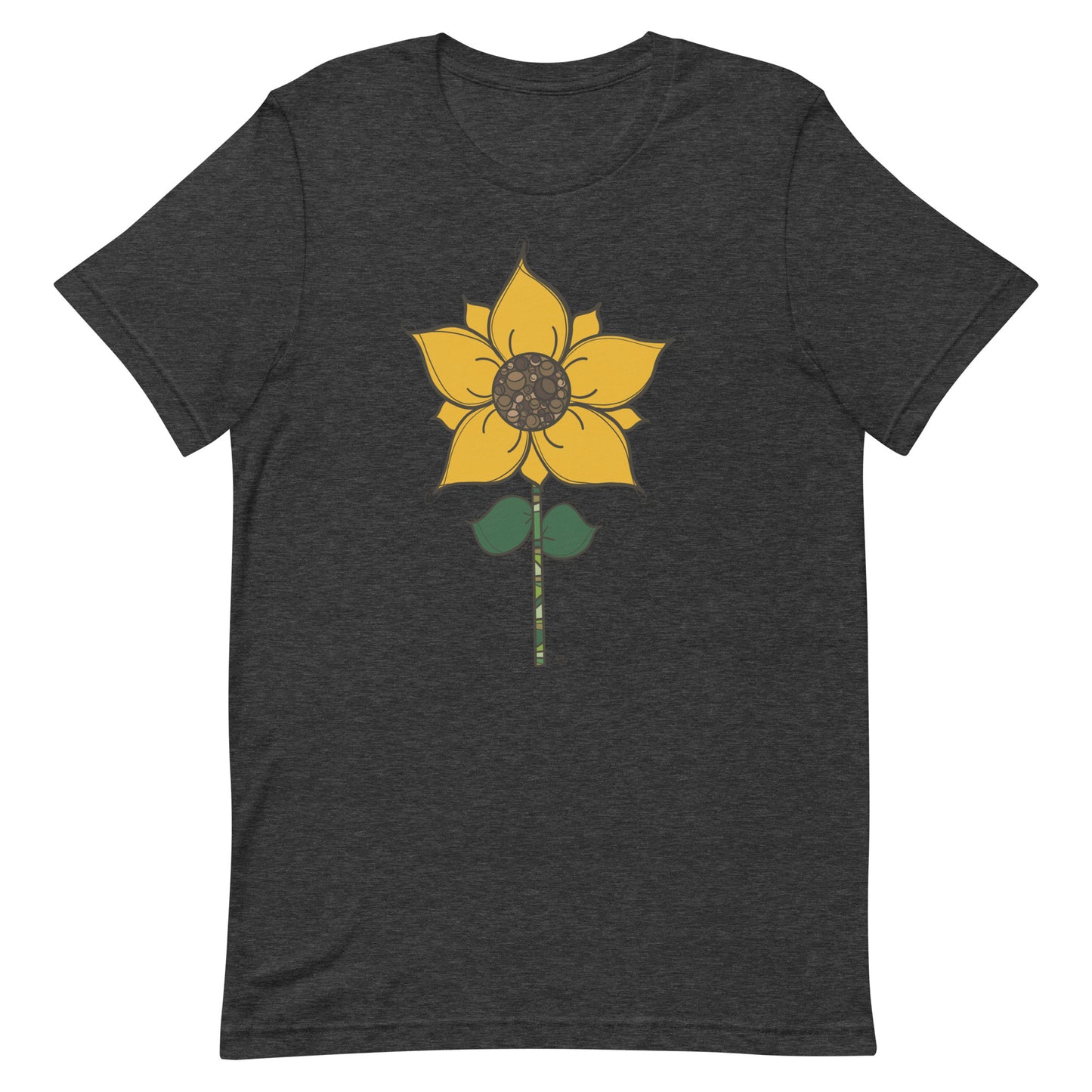 sunflower stem tee