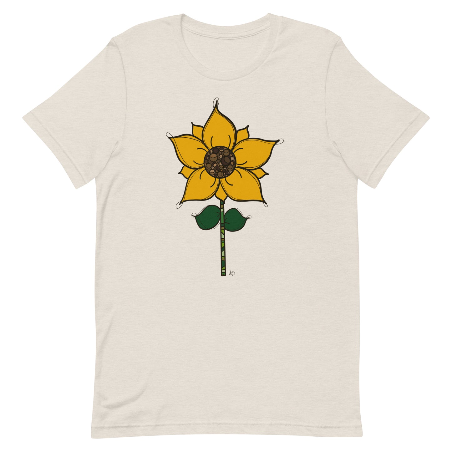 sunflower stem tee