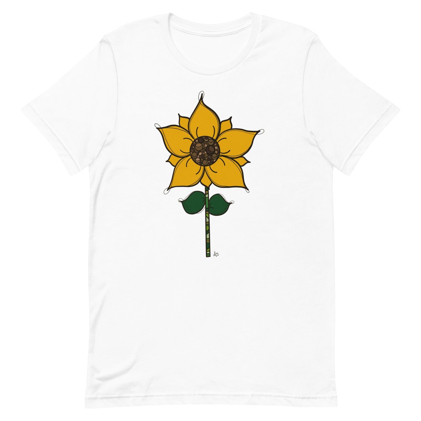 sunflower stem tee