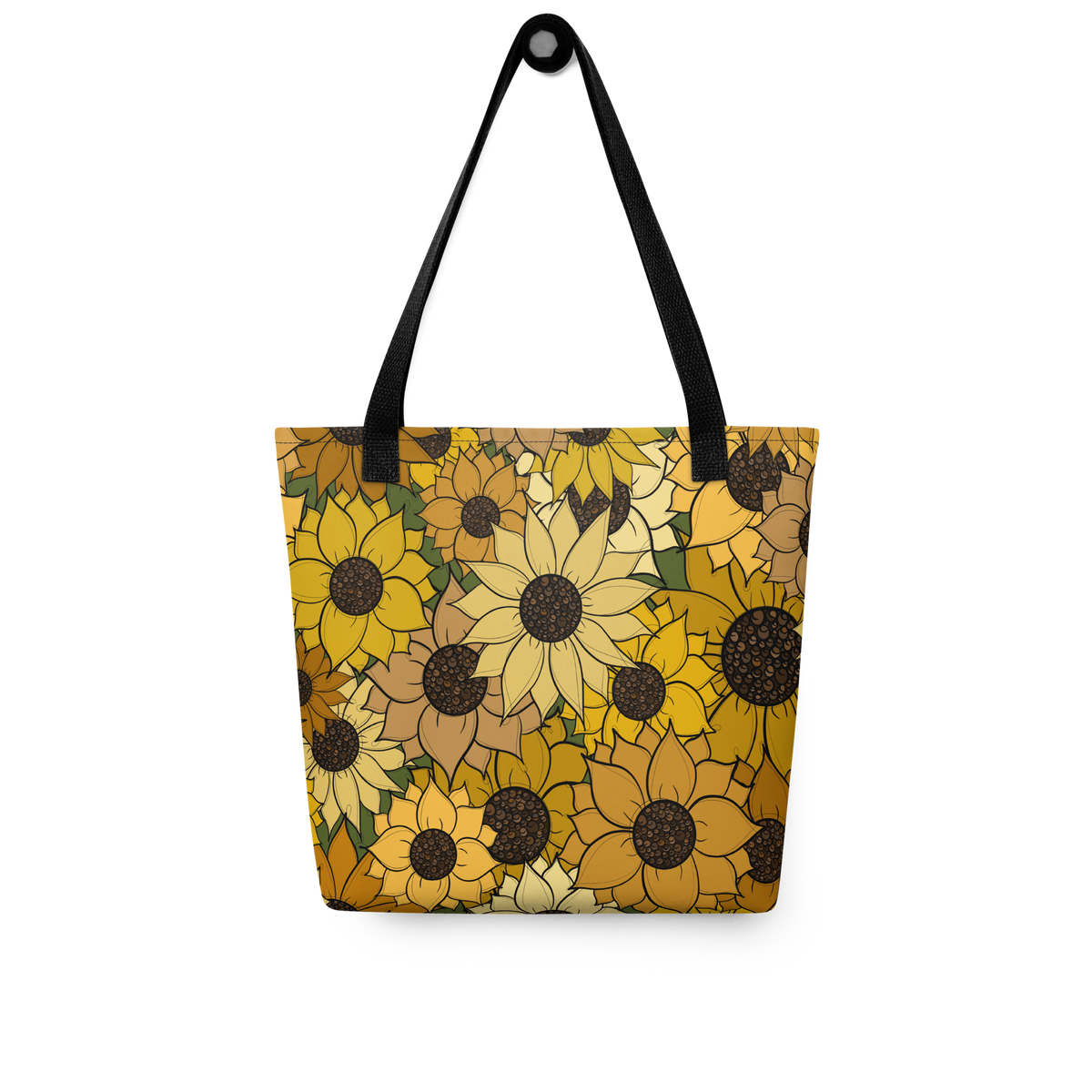 gold fields tote bag