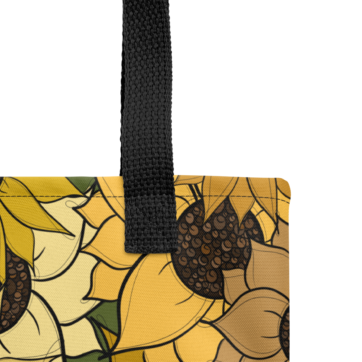 gold fields tote bag