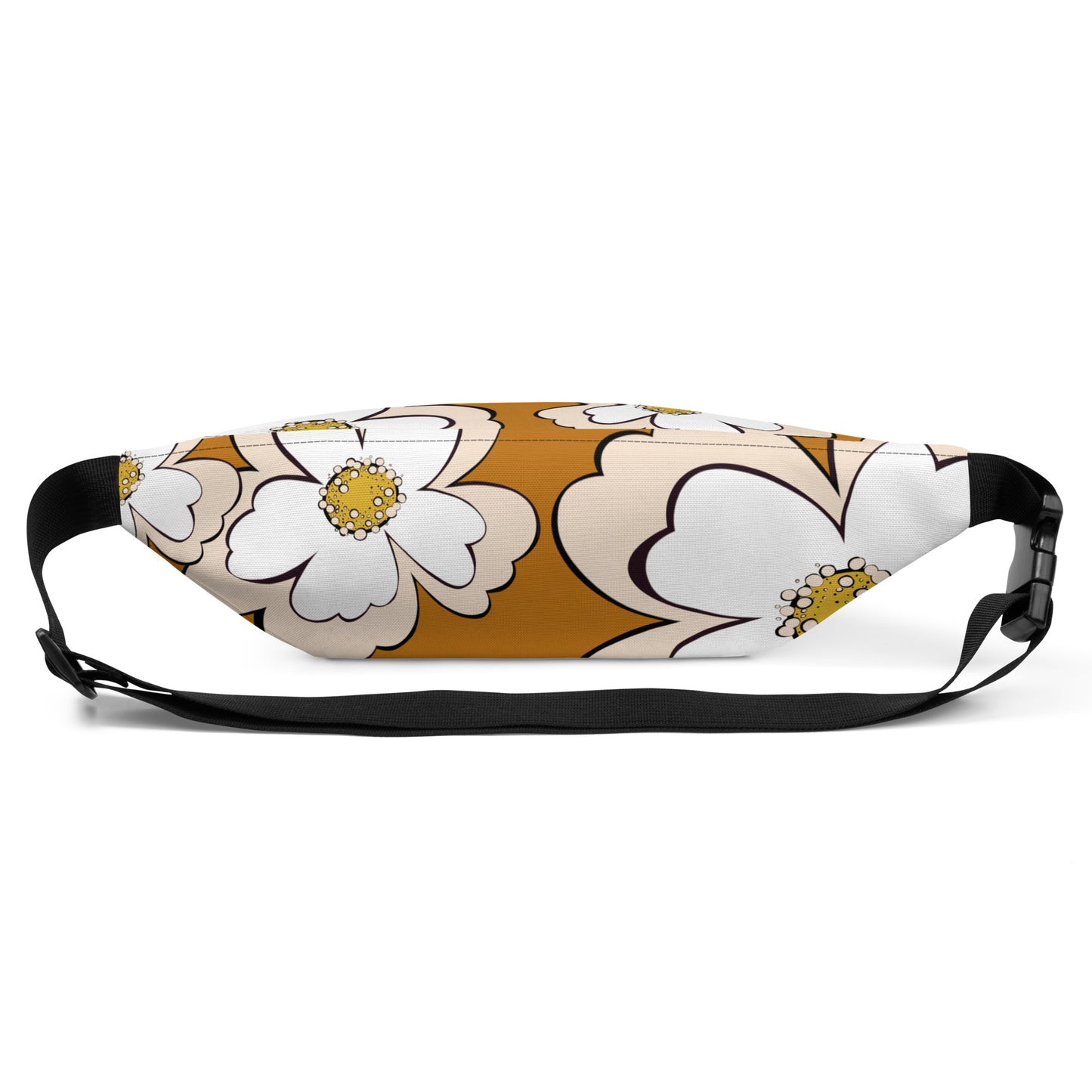 caramel floral sling bag