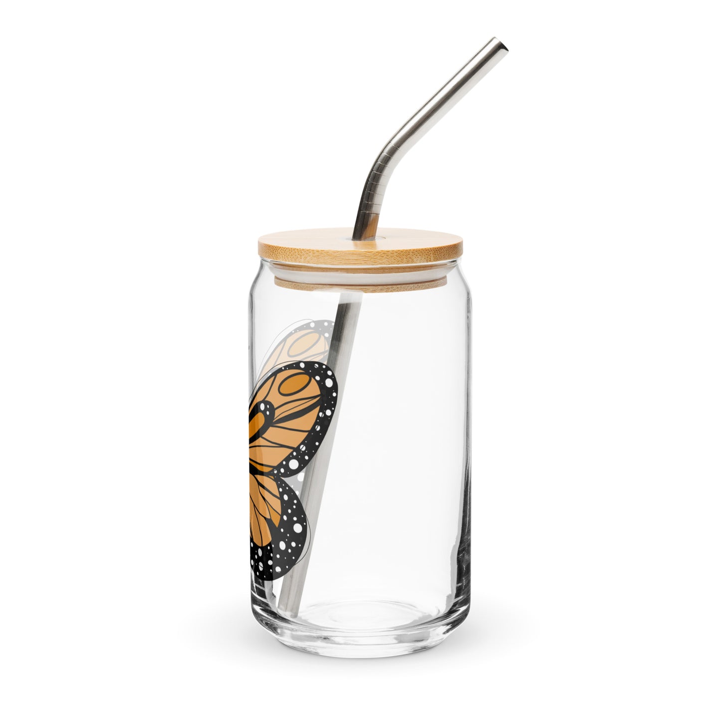 monarch butterfly glass