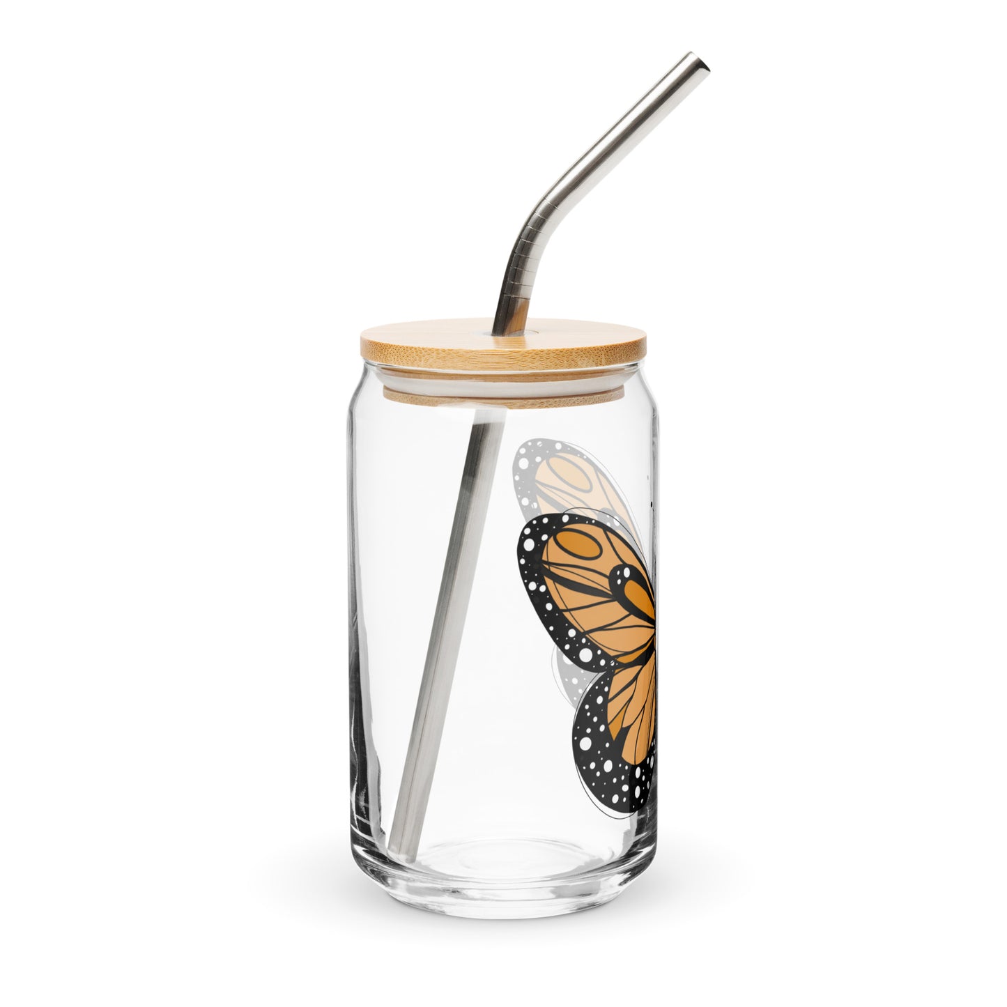 monarch butterfly glass