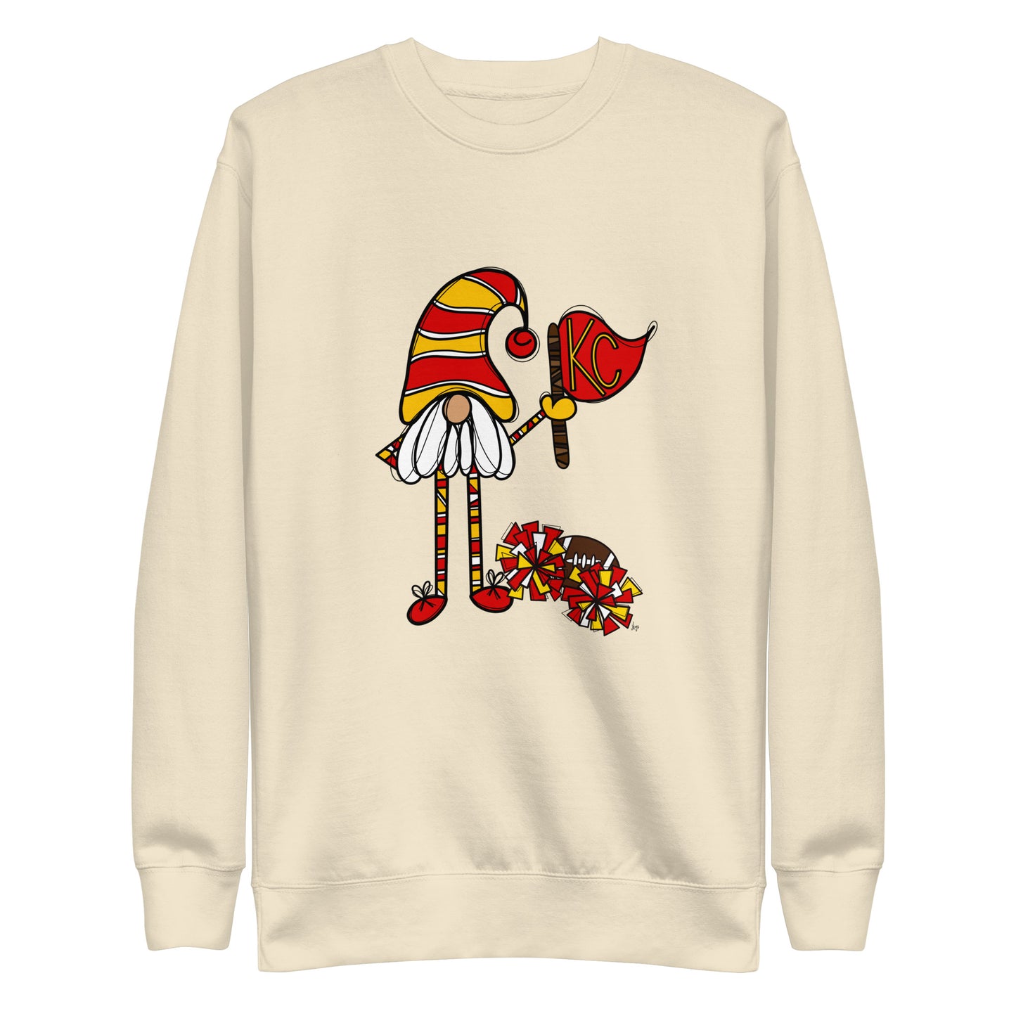 kc moe loves football sweatshirt