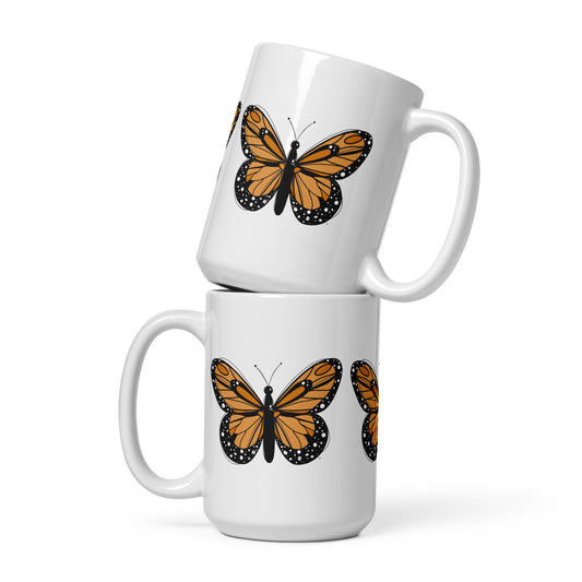 monarch butterfly mug